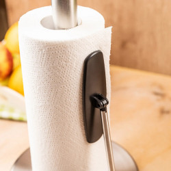 Suport pentru hartie de bucatarie Kinghoff KH 1955, 36,5 cm, Otel inoxidabil, Argintiu