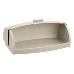 Кутия за хляб Klausberg KB 7932, 45 см, Ергономична дръжка, Метална, Бежов