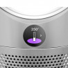 Пречиствател на въздух 3в1 Dyson PC2 De-NOx TP12 Wh/Gd, Охладител, Отоплител, 40W, До 40 м2, 10 скорости, Осцилация, HEPA+К-Carbon, Wi-Fi, LCD, Гласово управление, Бял/златист