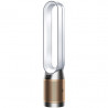 Пречиствател на въздух 3в1 Dyson Cool Formaldehyde™ TP09, Отоплител, Охладител, 40W, До 40 м2, 10 скорости, Осцилация, HEPA, Wi-Fi, LCD, Гласово управление, Бял/златист