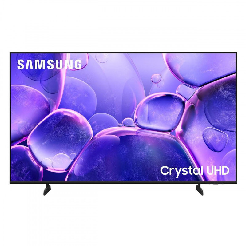 Телевизор Samsung UE55U8072FUXXH, 55'', 138 см, 3840x2160 UHD 4K, Клас G, Smart TV, HDR, Bluetooth, Wi-Fi, Tizen, Черен