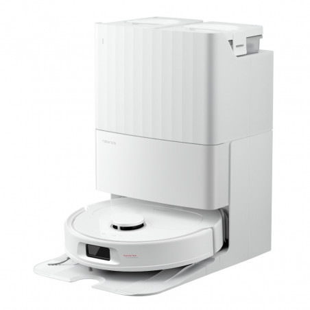 Aspirator robot Roborock QR 598, 8000 Pa, 5200 mAh, 60W, 3D mapping, Statie de incarcare, Autonomie 3 ore, Alb
