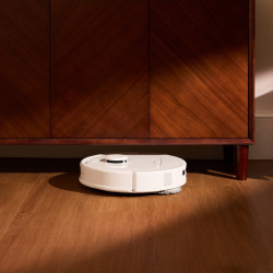 Aspirator robot Roborock QR 598, 8000 Pa, 5200 mAh, 60W, 3D mapping, Statie de incarcare, Autonomie 3 ore, Alb