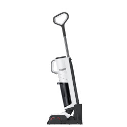 Aspirator vertical 5in1 Roborock Dyad Pro Combo R300002, 17000 Pa, 300 m², 0.46 l, 4 moduri, Auto-curatare, Autonomie pana la 60 min, Alb