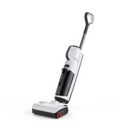 Aspirator vertical 5in1 Roborock Dyad Pro Combo R300002, 17000 Pa, 300 m², 0.46 l, 4 moduri, Auto-curatare, Autonomie pana la 60 min, Alb