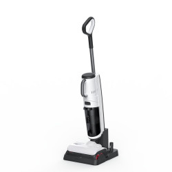 Вертикална прахосмукачка 5в1 Roborock Dyad Pro Combo R300002, 17000 Pa, 300 м2, 0.46 л, 4 режима, Самопочистване,, Автономия до 60 мин, Бял