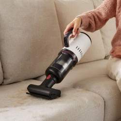 Aspirator vertical 5in1 Roborock Dyad Pro Combo R300002, 17000 Pa, 300 m², 0.46 l, 4 moduri, Auto-curatare, Autonomie pana la 60 min, Alb