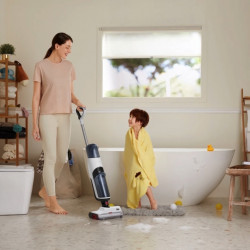 Вертикална прахосмукачка 5в1 Roborock Dyad Pro Combo, Бял