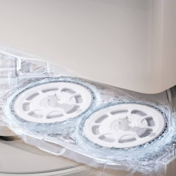 Robot aspirator Roborock Q Revo Max V, 7000Pa, 180 min, 300 m², Dry/Mocro, Wi-Fi, PreciSense® LiDAR + Reactive AI, Asistent vocal, Alb