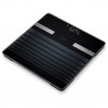 Cantar corporal Beurer BF 451, Pana la 180 kg, 8 functii, LED, Bluetooth, Memorie, 8 profile, Sticlă, Negru/Inox