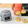 Multicooker sub presiune NINJA ON400EU, 1760W, 5.7L, Speedi Meals, 10 programe, Gri