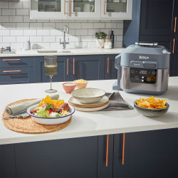 Πολυμάγειρας ατμού NINJA ON400EU, 1760W, 5.7L, Speedi Meals, 10 προεπιλεγμένα προγράμματα, Γκρι