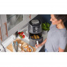 Friteuza cu aer cald Ninja AF160EU, 1750W, 5,2 l, 6 programe, Max Crisp, Gri