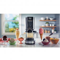 Машина за сладолед Ninja NC300EU, 800W, 7 програми, Капацитет чашки за сладолед 473 мл, Черен