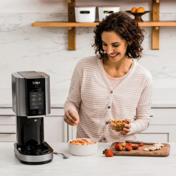 Aparat de inghetata Ninja NC300EU, 800W, 7 programe, Capacitate cupa de inghetata 473 ml, Negru