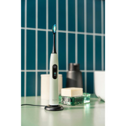 Beurer SC 50 Electric Sonic Toothbrush, 80,000 rpm, 5 modes, timer, 22-day battery life, LED display, Type-C + magnetic charging plate, Green