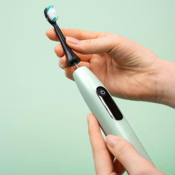 Beurer SC 50 Electric Sonic Toothbrush, 80,000 rpm, 5 modes, timer, 22-day battery life, LED display, Type-C + magnetic charging plate, Green