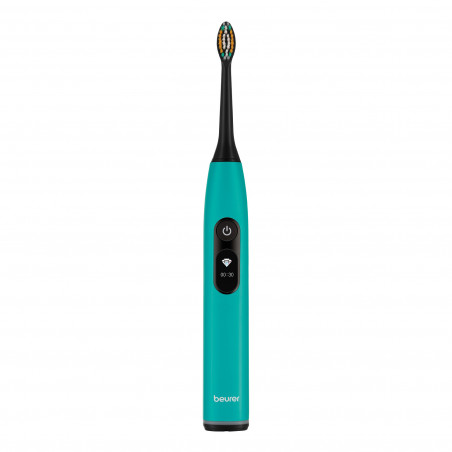 Periuta de dinti electrica sonica Beurer SC 50, 80000 rpm, 5 moduri, Timer, Autonomie 22 zile, Afisaj LED, Tip-C + Placa magnetica, Albastru
