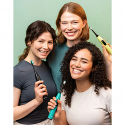 Beurer SC 50 Electric Sonic Toothbrush, 80,000 rpm, 5 modes, timer, 22-day battery life, LED display, Type-C + magnetic charging plate, Blue