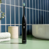 Beurer SC 50 Electric Sonic Toothbrush, 80,000 rpm, 5 modes, timer, 22-day battery life, LED display, Type-C + magnetic charging plate, Black