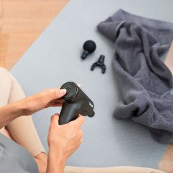 Beurer MG 89 Full-Body Massager, 2000 mAh, Up to 4 hours, 5 settings, Brushless motor, Spot massage, LED, CE, Black