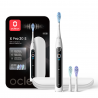 Oclean X Pro 20 Electric Toothbrush Set, AI, Maglev 4.0, 84,000 rpm, Wi-Fi, FlexFit, IPX7, Missed Area Alert, 40-Day Battery Life, Case, White