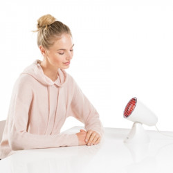 Beurer IL 11 Infrared Lamp, 100W, 5 Tilt Settings, Safety Features, Muscle Tension, Colds, CE, White