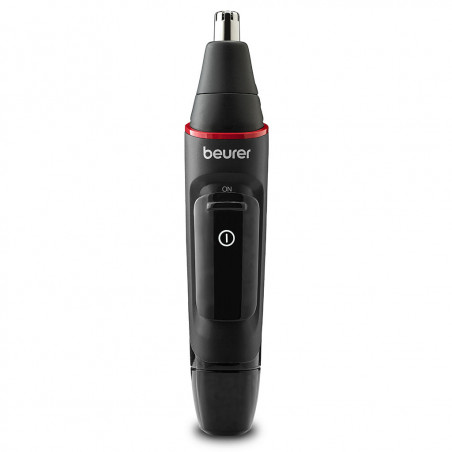 Тример за нос и уши Beurer MN3X, Инокс остриета, 3 приставки, 3 дължини, IPX4, Черен