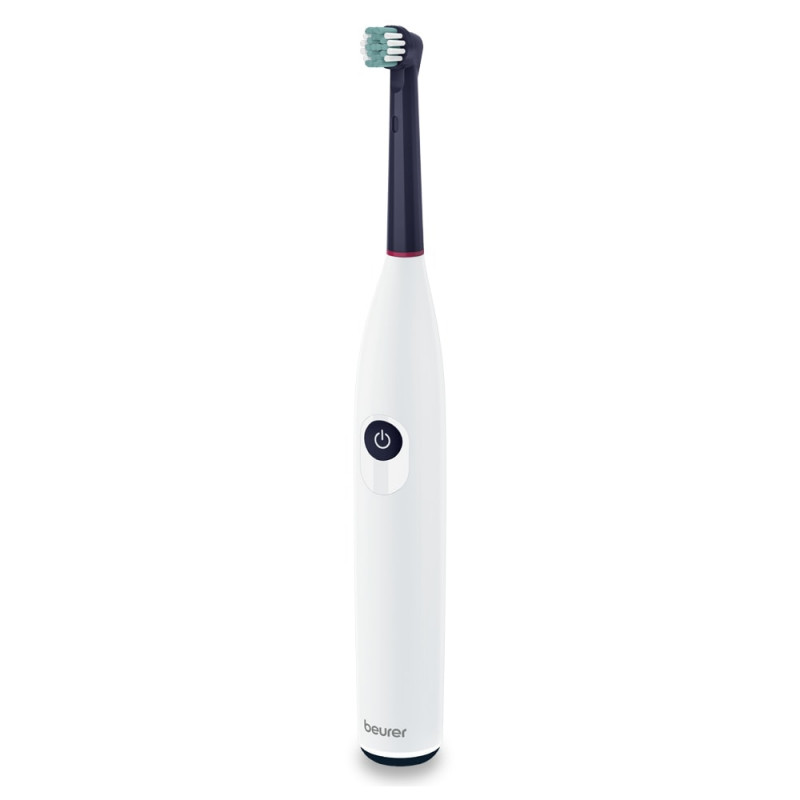 Beurer TB 15 Electric Toothbrush, 2 modes, timer, oscillating-pulsating, 12-day battery life, LED indicators, compatible with Oral-B brush heads, White