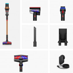 Dyson V16 Piston Animal Upright Vacuum Cleaner 492963-01, 315AW, 900W, 1.3 L, 70 min, CleanCompaktor™, Hyperdymium™, MyDyson™, HEPA, LCD, Black/Copper