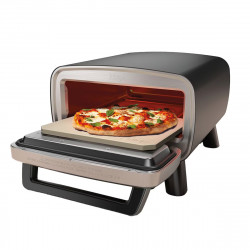 Cuptor electric pentru exterior Ninja Artisan MO201, 1760W, 30x30 cm, 5 funcții, 5 setări pizza, 32-370C, Gri