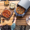 Cuptor electric pentru exterior Ninja Artisan MO201, 1760W, 30x30 cm, 5 funcții, 5 setări pizza, 32-370C, Gri