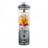 Blender portabil Ninja Blast Max BC251EUGY, 14.4W, 11.1V, 570 ml, 19000 rpm, Zdrobire gheata, Pana la 25 de cicluri, Fara BPA, Gri