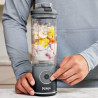Φορητό μπλέντερ Ninja Blast Max BC251EUGY, 14.4W, 11.1V, 570 ml, 19000 rpm, θρυμματισμός πάγου, έως 25 κύκλοι, χωρίς BPA, γκρι