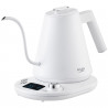 Ηλεκτρικός βραστήρας Adler AD 1349W, 1100W, 1 l, 40-100 C, συντήρηση θερμότητας, οθόνη LED, λευκό