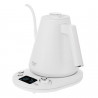Adler AD 1349W Electric Kettle, 1100W, 1 L, 40–100°C, Keep Warm, LED Display, White