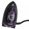 Adler AD 5049 Travel Steam Iron, 420W, 30 ml, Ceramic Soleplate, Steam and Dry Ironing, Black/Purple