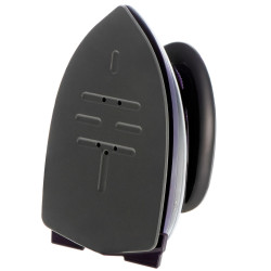 Adler AD 5049 Travel Steam Iron, 420W, 30 ml, Ceramic Soleplate, Steam and Dry Ironing, Black/Purple