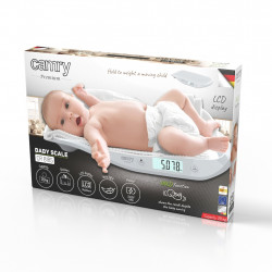 Camry CR 8185 Baby Scale, Up to 20 kg, LCD Display, HOLD Function, TARE, Auto-Off, White