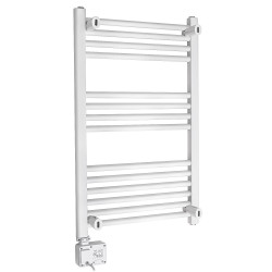 Adler AD 7824 Bathroom Heater, 600W, 13 heating elements, LED control panel, Energy-saving mode, IP24, White