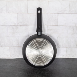 Royalty Line FD10 edénykészlet, 10 darab, öntött alumínium, Greblon márvány bevonat, indukciós, fekete