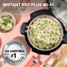 Мултикукър Instant Pot Plus WiFi, 1000W, 5.7 л, 9 програми, WiFi управление, LCD дисплей, Неръждаема стомана, Черен