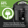 Мултикукър Instant Pot Plus WiFi, 1000W, 5.7 л, 9 програми, WiFi управление, LCD дисплей, Неръждаема стомана, Черен