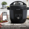 Multicooker Instant Pot Plus 60 Wi-Fi, 1000W, 5.7 L, 9 programe, Wi-Fi, Ecran LCD, Otel inoxidabil, Negru