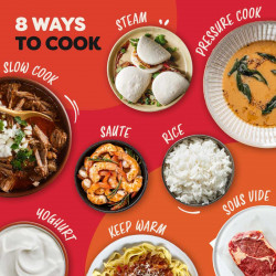 Мултикукър Instant Pot Plus WiFi, 1000W, 5.7 л, 9 програми, WiFi управление, LCD дисплей, Неръждаема стомана, Черен