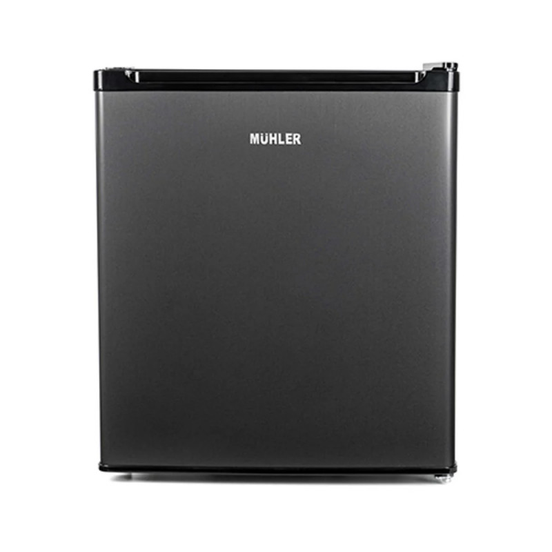 Muhler MB51IE Mini Bar Refrigerator, 41 L, Energy Class E, Reversible Door, R600a, Stainless Steel