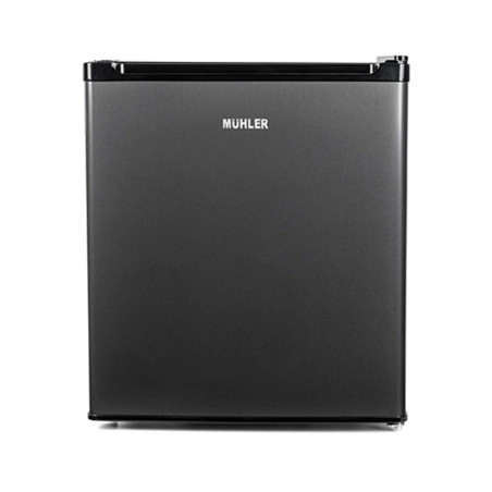 Muhler MB51IE Mini Bar Refrigerator, 41 L, Energy Class E, Reversible Door, R600a, Stainless Steel