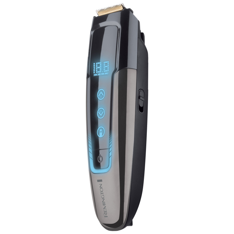 Remington MB4700 TouchTech Beard Trimmer, 175 length settings, Auto Turbo, 50-minute runtime, USB, Black