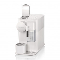 Espressor cu capsule DeLonghi EN510W, 1450W, 19 bar, 1 l, Nespresso, Auto shut-off, Alb