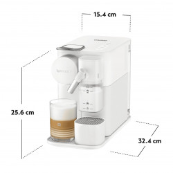 Μηχανή Espresso DeLonghi EN510W, 1450W, 19 bar, 1 l, Nespresso, Αυτόματη απενεργοποίηση, Λευκό